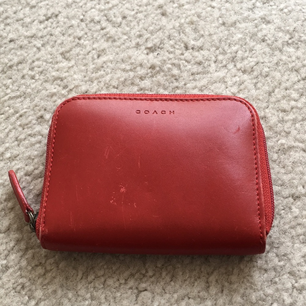 Coach Mini Wallet - Genuine Leather